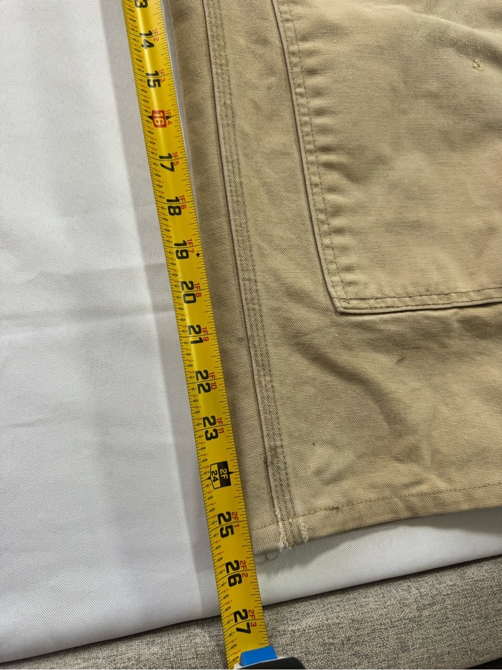 Vintage Carhartt USA Made Double Knee Work Pants Brown Duck Canvas Size 36 - Picture 8 of 12